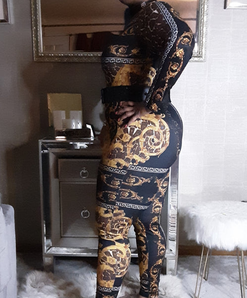 Mansion Party Jumpsuit (Curvy)