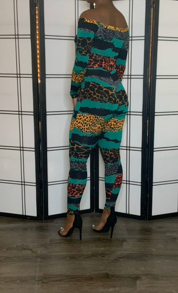 Rumble In The Jungle Jumpsuit (Green)