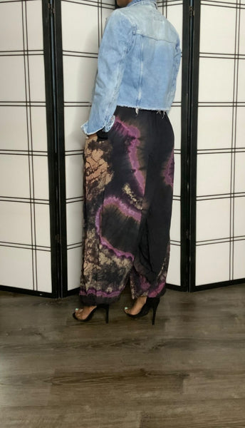 Bohemian Harem Pants (Purple)