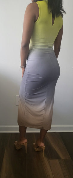 The Ombre Effect Curvy Dress