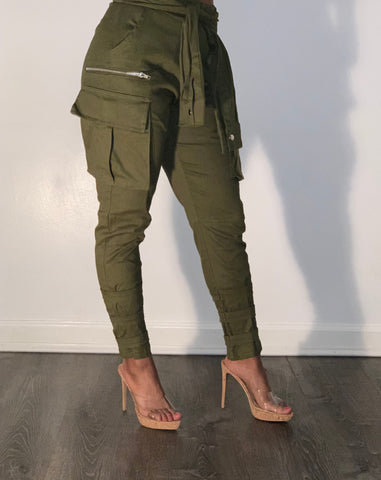 Cargo Pants: Olive